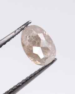 1.07ct Oval Shaped Loose Salt & Pepper Diamond