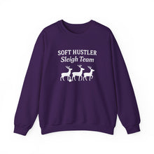 Load image into Gallery viewer, Soft Hustler Sleigh Team Christmas Crewneck
