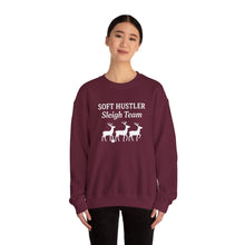 Load image into Gallery viewer, Soft Hustler Sleigh Team Christmas Crewneck
