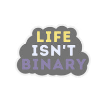 Load image into Gallery viewer, Life Isn't Binary Sticker
