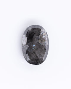 1.51ct Oval Shaped Loose Salt & Pepper Diamond