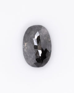 1.51ct Oval Shaped Loose Salt & Pepper Diamond