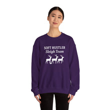Load image into Gallery viewer, Soft Hustler Sleigh Team Christmas Crewneck
