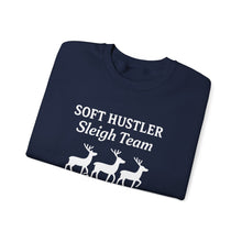 Load image into Gallery viewer, Soft Hustler Sleigh Team Christmas Crewneck
