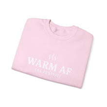 Load image into Gallery viewer, WARM AF (as festive) Holiday Crewneck
