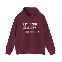 Load image into Gallery viewer, What's Your Sexuality Hoodie
