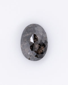 1.62ct Oval Shaped Loose Salt & Pepper Diamond