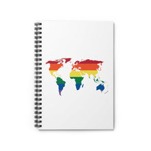 Load image into Gallery viewer, Rainbow World Notebook
