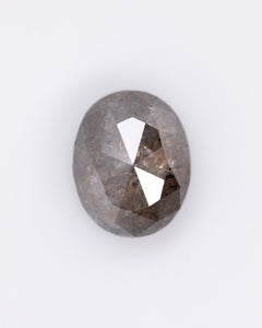 1.71ct Oval Shaped Loose Salt & Pepper Diamond