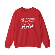 Load image into Gallery viewer, Soft Hustler Sleigh Team Christmas Crewneck
