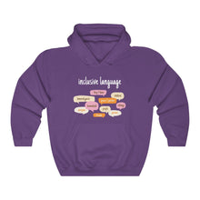 Load image into Gallery viewer, Inclusive Language Hoodie
