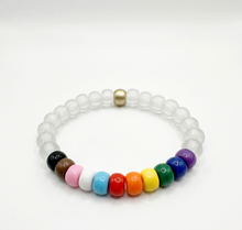 Load image into Gallery viewer, Progress Pride Kandi Bracelet
