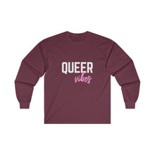 Load image into Gallery viewer, Queer Vibes Long Sleeve T-Shirt
