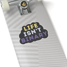 Load image into Gallery viewer, Life Isn't Binary Sticker
