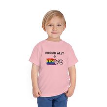 Load image into Gallery viewer, Proud Ally of Love Toddler T-Shirt
