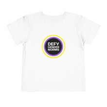 Load image into Gallery viewer, Defy Gender Norms Toddler T-Shirt
