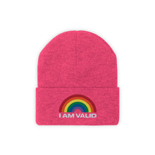 Load image into Gallery viewer, I Am Valid Knit Beanie

