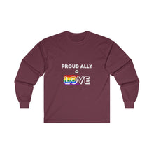 Load image into Gallery viewer, Proud Ally of Love Long Sleeve T-Shirt
