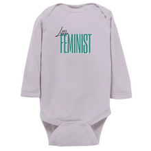 Load image into Gallery viewer, Little Feminist Long Sleeve Bodysuit
