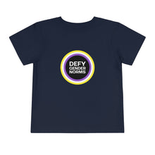 Load image into Gallery viewer, Defy Gender Norms Toddler T-Shirt

