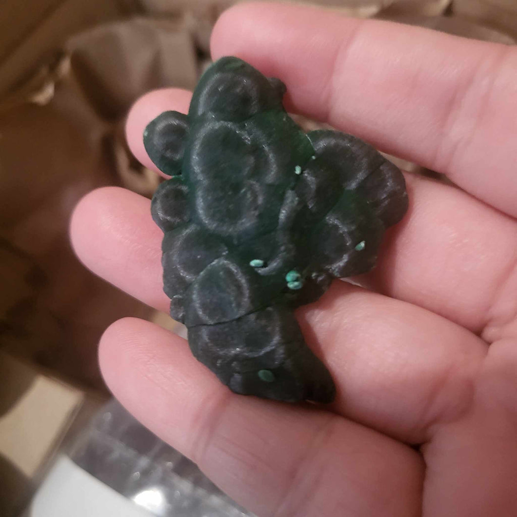 Fibrous Velvet Malachite