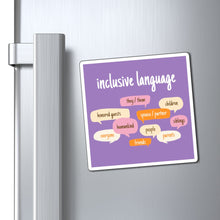 Load image into Gallery viewer, Inclusive Language Magnet
