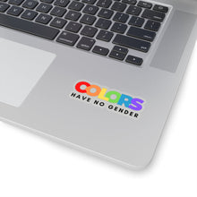 Load image into Gallery viewer, Colors Have No Gender Sticker
