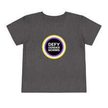 Load image into Gallery viewer, Defy Gender Norms Toddler T-Shirt

