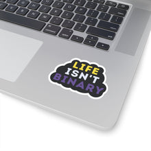 Load image into Gallery viewer, Life Isn't Binary Sticker
