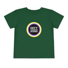 Load image into Gallery viewer, Defy Gender Norms Toddler T-Shirt
