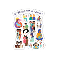 Load image into Gallery viewer, Love Makes a Family Sticker
