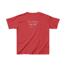 Load image into Gallery viewer, “Don’t Let Anyone Mute Your Colours” Kids Tee
