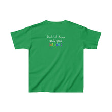 Load image into Gallery viewer, “Don’t Let Anyone Mute Your Colours” Kids Tee
