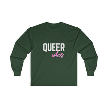 Load image into Gallery viewer, Queer Vibes Long Sleeve T-Shirt
