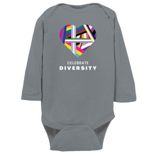 Load image into Gallery viewer, Celebrate Diversity Long Sleeve Bodysuit
