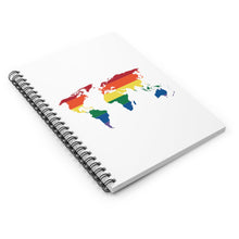 Load image into Gallery viewer, Rainbow World Notebook
