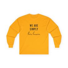 Load image into Gallery viewer, Born Human Long Sleeve Graphic T-Shirt
