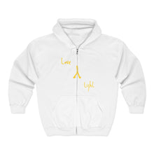 Load image into Gallery viewer, Love &amp; Light Full Zip Hoodie
