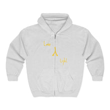 Load image into Gallery viewer, Love &amp; Light Full Zip Hoodie
