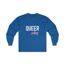 Load image into Gallery viewer, Queer Vibes Long Sleeve T-Shirt
