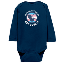 Load image into Gallery viewer, Some Dads Get Pregnant Long Sleeve Bodysuit
