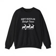 Load image into Gallery viewer, Soft Hustler Sleigh Team Christmas Crewneck
