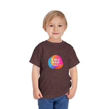 Load image into Gallery viewer, Two Dad Family Toddler Graphic T-Shirt
