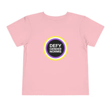 Load image into Gallery viewer, Defy Gender Norms Toddler T-Shirt
