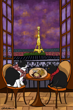 Load image into Gallery viewer, "Midnight in Paris – Art Print
