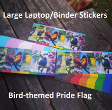Load image into Gallery viewer, Bird Pride Flag Sticker
