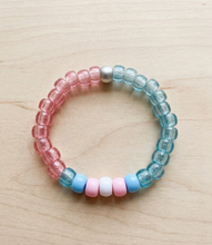 Load image into Gallery viewer, Transgender Pride Kandi Bracelet
