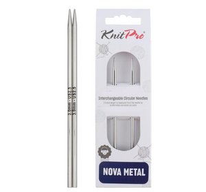 Knitter's Pride Nova Platina 6" Double Pointed Needles (Knit Pro Nova Metal)