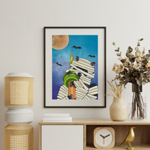 Load image into Gallery viewer, "Mummy Trash Panda" – Art Print

