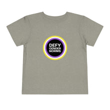 Load image into Gallery viewer, Defy Gender Norms Toddler T-Shirt
